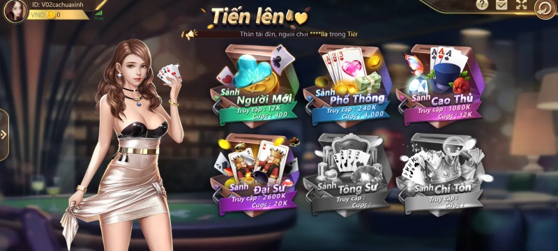 Game bài Tiến Lên mang lại cảm xúc thú vị