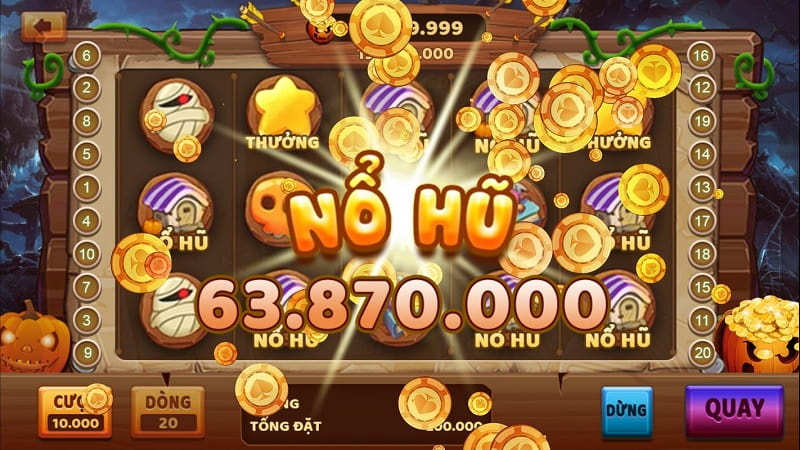 Nổ hũ online tạo nên cơn "sốt" trong cộng đồng game 